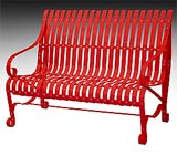 park bench karolina RAL 3001