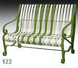park bench zuzana RAL 6025-9002-7032