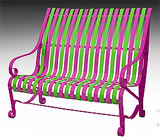 garden bench zuzana RAL 4006-6018