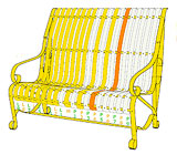 garden bench design-P6.5-1