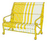 garden bench design-P6.5