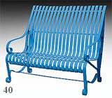 garden bench karolina RAL 5012