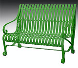 park bench karolina RAL 6001