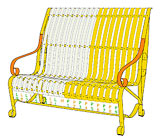 garden bench design-P1.2Ru
