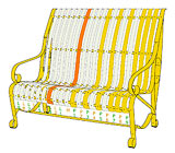 garden bench design-P5.1-1