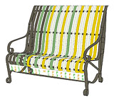 garden bench design-R10.1
