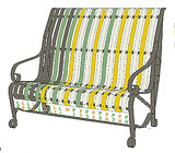 garden bench design-R10.4