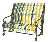 garden bench design-R4.1